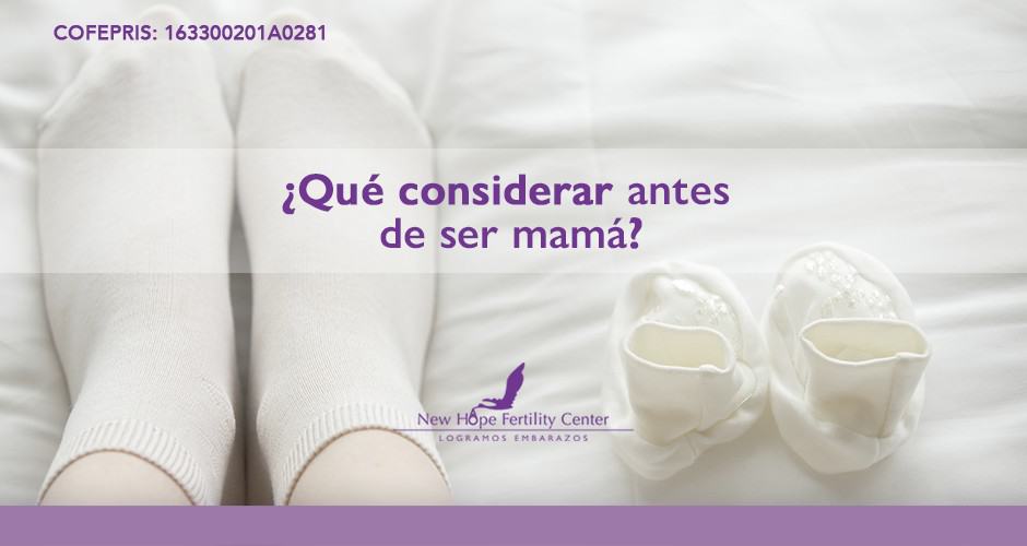 Qué debes considerar antes de tener un bebé